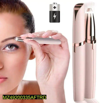 Eyebrow Hair Removal Pen - Flawless Electric Trimmer with Built-in Light
