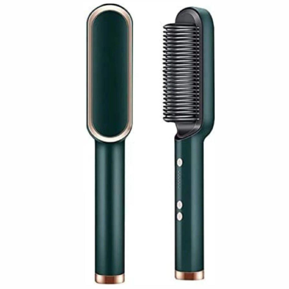 Electric Hair Straightener Brush - Anti-Scalding Design | Buy Online in Pakistan at MetroCart – Electric | MetroCart Pakistan