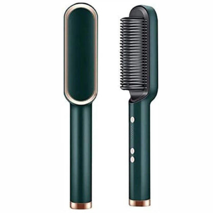 Electric Hair Straightener Brush - Anti-Scalding Design | Buy Online in Pakistan at MetroCart – Electric | MetroCart Pakistan