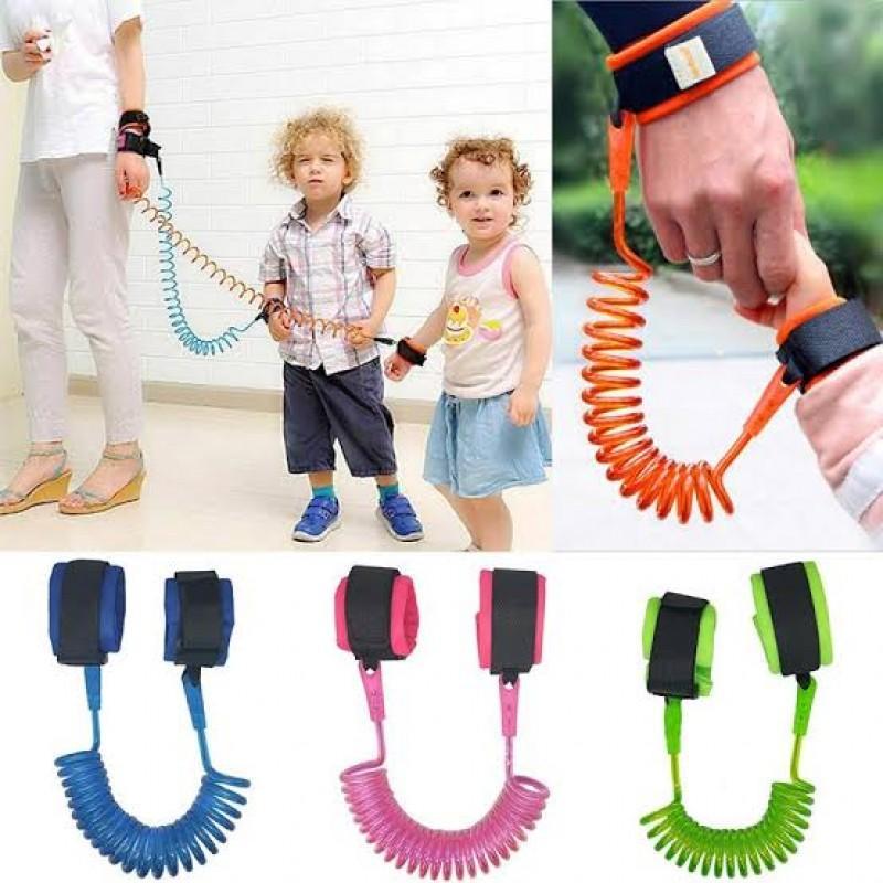 Kid's Anti-Lost Wrist Strap - 1.5M Safety Leash with Adjustable Velcro Straps