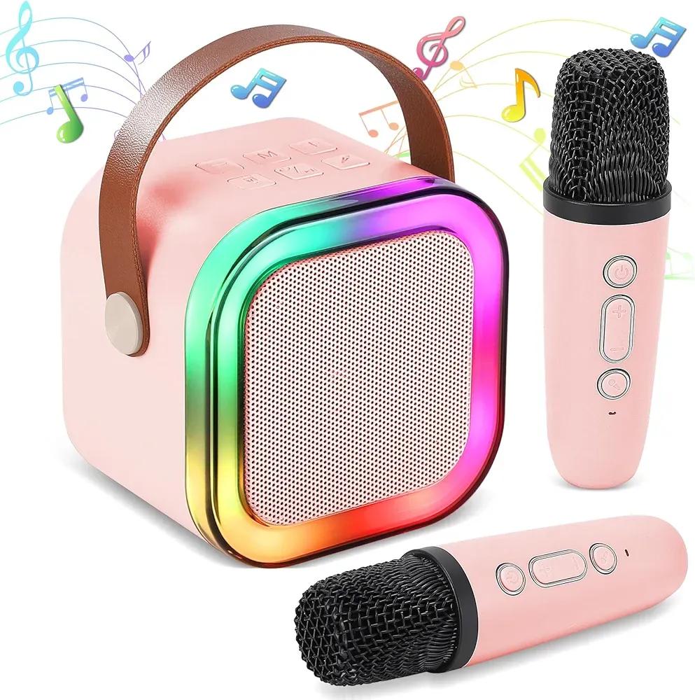 Portable LED Karaoke Speaker Set 2 Microphones | Buy Online in Pakistan at MetroCart – Portable | MetroCart Pakistan