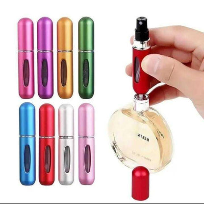 Reusable Perfume Atomizer 5ml Travel Spray Bottle 10 Pack