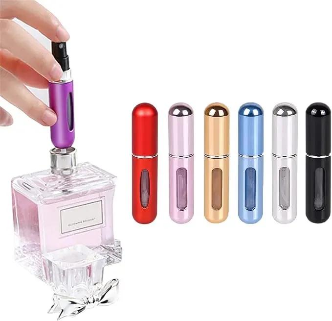 Reusable Perfume Atomizer 5ml Travel Spray Bottle 10 Pack