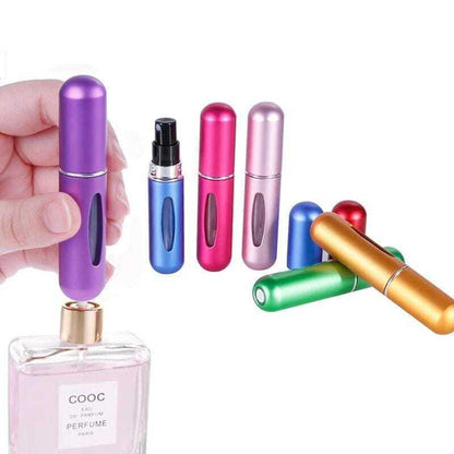 Reusable Perfume Atomizer 5ml Travel Spray Bottle 10 Pack