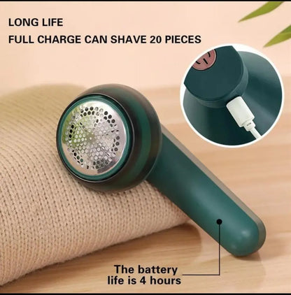 Rechargeable Fabric Shaver Lint Remover with Safety Lock