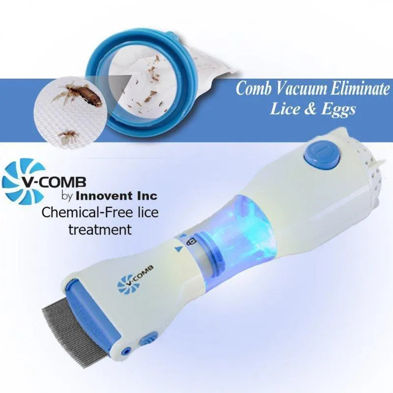 V-Comb Anti-Lice Electric Vacuum Comb - Chemical-Free Treatment | Buy Online in Pakistan at MetroCart – V-Comb | MetroCart Pakistan