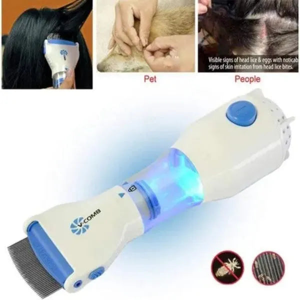 V-Comb Anti-Lice Electric Vacuum Comb - Chemical-Free Treatment | Buy Online in Pakistan at MetroCart – V-Comb | MetroCart Pakistan