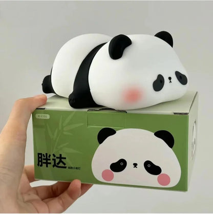 Silicone Panda Night Lamp USB Rechargeable Touch Control