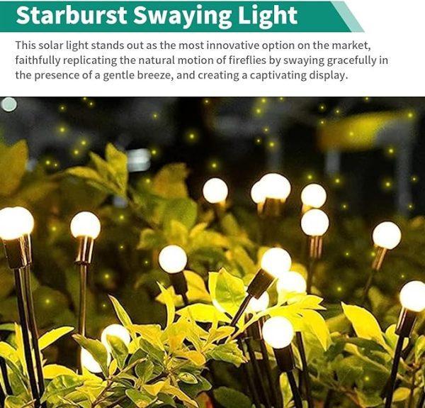 Solar Firefly Garden Lights 10-Pack Swaying Motion | Buy Online in Pakistan at MetroCart – Solar | MetroCart Pakistan