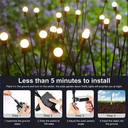 Solar Firefly Garden Lights 10-Pack Swaying Motion | Buy Online in Pakistan at MetroCart – Solar | MetroCart Pakistan