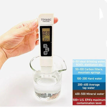 Water TDS EC Meter Digital Tester Pen