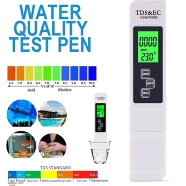 Water TDS EC Meter Digital Tester Pen