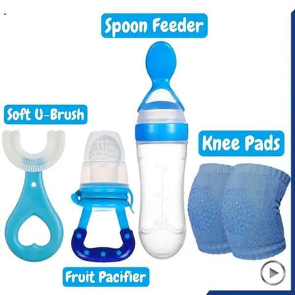 Baby Essentials Bundle 4-in-1 Complete Set