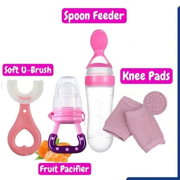 Baby Essentials Bundle 4-in-1 Complete Set