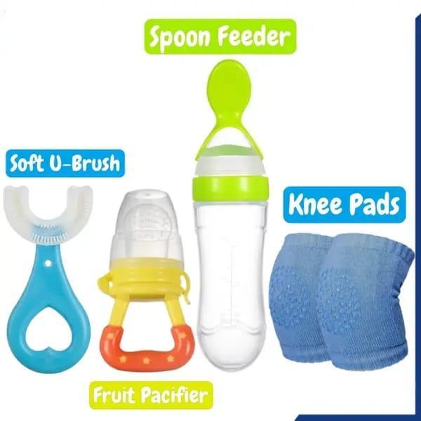Baby Essentials Bundle 4-in-1 Complete Set
