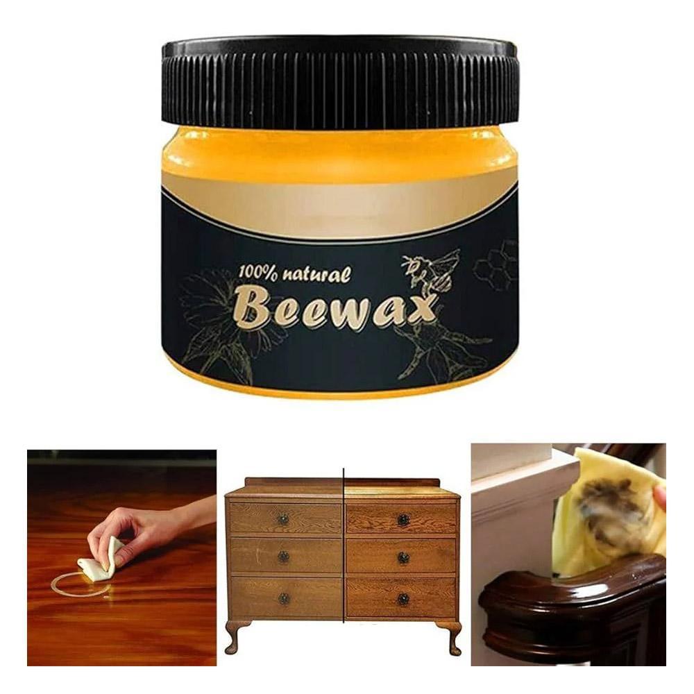 Natural Beeswax Wood Furniture Polish 80g | Buy Online in Pakistan at MetroCart – Natural | MetroCart Pakistan