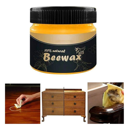 Natural Beeswax Wood Furniture Polish 80g | Buy Online in Pakistan at MetroCart – Natural | MetroCart Pakistan