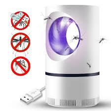 USB Mosquito Killer Lamp - Photocatalytic UV LED Trap with Silent Fan