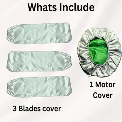 Ceiling Fan Blade and Motor Cover Set 4-Piece