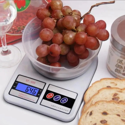 Digital Kitchen Scale SF-400 - 10kg Capacity with LED Display & Free Batteries | Buy Online in Pakistan at MetroCart – Digital | MetroCart Pakistan