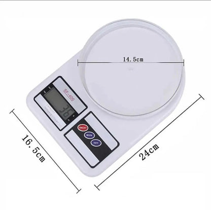 Digital Kitchen Scale SF-400 - 10kg Capacity with LED Display & Free Batteries | Buy Online in Pakistan at MetroCart – Digital | MetroCart Pakistan