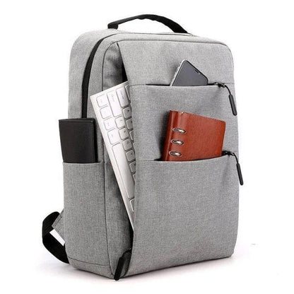 3-Piece Laptop Backpack Set Messenger Bag Pouches Nylon