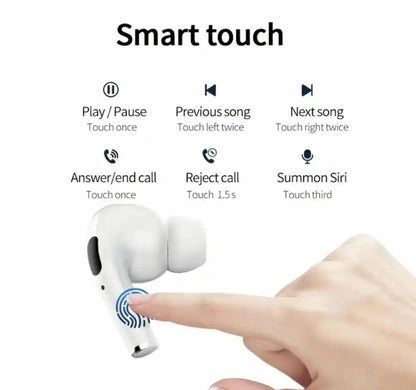 Bluetooth 5.3 Wireless Earbuds AirPods Pro Style Smart Touch | Buy Online in Pakistan at MetroCart – Bluetooth | MetroCart Pakistan