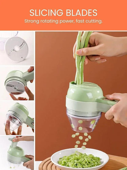 Electric Vegetable Cutter with Auto-Clean | Buy Online in Pakistan at MetroCart – Electric | MetroCart Pakistan