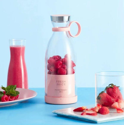 USB Rechargeable Mini Juice Blender 420ml Portable Smoothie Maker Purple | Buy Online in Pakistan at MetroCart – USB | MetroCart Pakistan