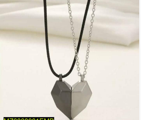 Two Souls One Heart Magnetic Couple Pendant | Buy Online in Pakistan at MetroCart – Two | MetroCart Pakistan