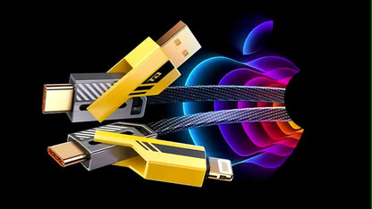 Logilink 60W Fast Charging Data Cable 4-in-1 Multi USB PD 1000mm Length