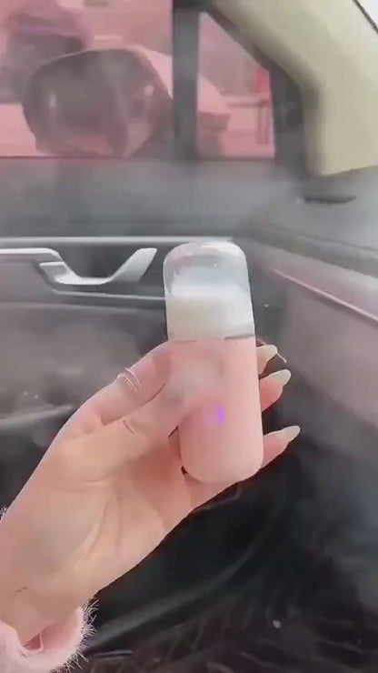 Portable Nano Facial Mist Sprayer – USB Rechargeable Hydrating Ionic Facial Steamer