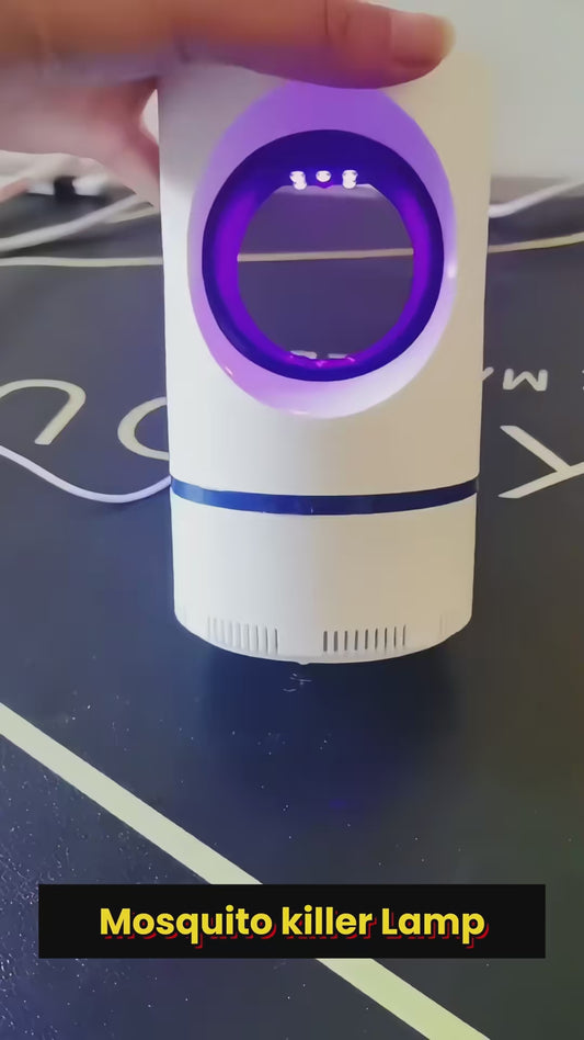 USB Mosquito Killer Lamp - Photocatalytic UV LED Trap with Silent Fan