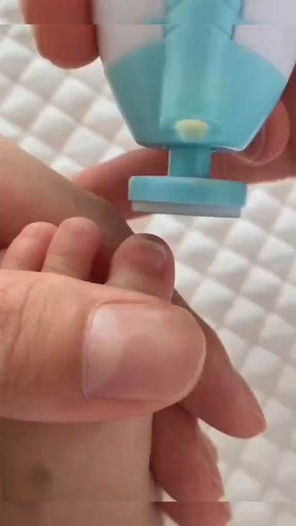 Baby Electric Nail Clipper – 6-in-1 Manicure & Pedicure Set 0M+ (Random Color)